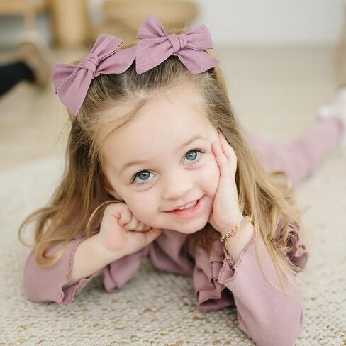 Prohouse 40 PCS Baby Girl Hair Clips, Alligator Hair Bows for Toddlers & Kids, Baby Hair Accessories in Kuwait
