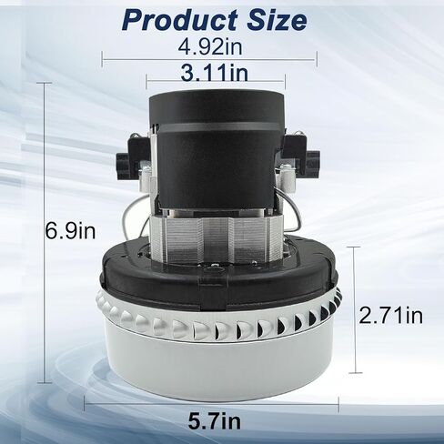 116336-01 116336-00 120 فولت محرك نظافة الفراغ ، 2 محركات منفاخ الفراغ المرحلة ، 5.7 بوصة ، وتشمل حشية 566 أجزاء محرك فراغ بديل 56207802 ، 44903A ، 56207802 ، 380001 ، 296439 ، CAV26،14800 in Kuwait