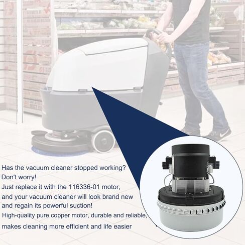 116336-01 116336-00 120 فولت محرك نظافة الفراغ ، 2 محركات منفاخ الفراغ المرحلة ، 5.7 بوصة ، وتشمل حشية 566 أجزاء محرك فراغ بديل 56207802 ، 44903A ، 56207802 ، 380001 ، 296439 ، CAV26،14800 in Kuwait