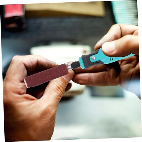 3Pcs Rotary Tool Sanding Kit Grit Sanding Drums Sleeves for Jade Grinding and Sandpaper Materials Lightweight and Portable in Kuwait