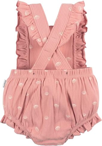 Gerber Baby-Girls Slyveless كشكش Romper in Saudi Arabia