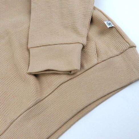 HonestBaby 3-Pack Thermal Hoodie 100% Organic Cotton for Baby, Toddler Boys in Saudi Arabia