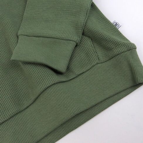 HonestBaby 3-Pack Thermal Hoodie 100% Organic Cotton for Baby, Toddler Boys in Saudi Arabia