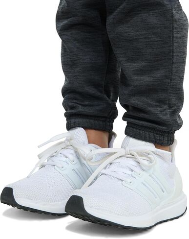 adidas Baby Boys 2-piece Poly Fleece 3-stripe Pullover & Jogger Set in Kuwait