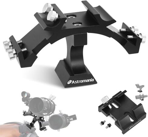 Astromania Schmidt-Cassegrain Finder Scope Base - Bundle with - Tri-Finder Finderscope Mount in Saudi Arabia