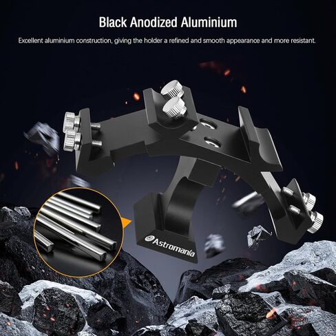Astromania Schmidt-Cassegrain Finder Scope Base - Bundle with - Tri-Finder Finderscope Mount in Saudi Arabia