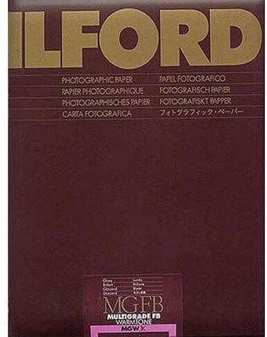Ilford Multigrade FB Warmtone Paper, 8x10, 25 Sheets, Glossy in Saudi Arabia