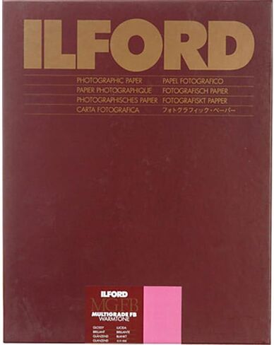 Ilford Multigrade FB Warmtone Paper, 8x10, 25 Sheets, Glossy in Saudi Arabia