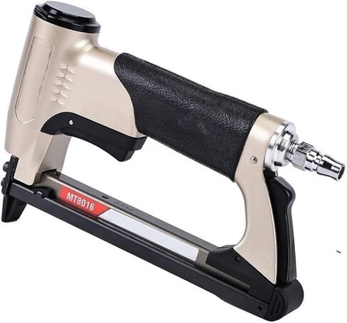 Professional Pneumatic Upholstery Stapler MT8016 Pneumatic Upholstery Stapler 21 Gauge 1/4" to 5/8" Length Fine Wire in Saudi Arabia