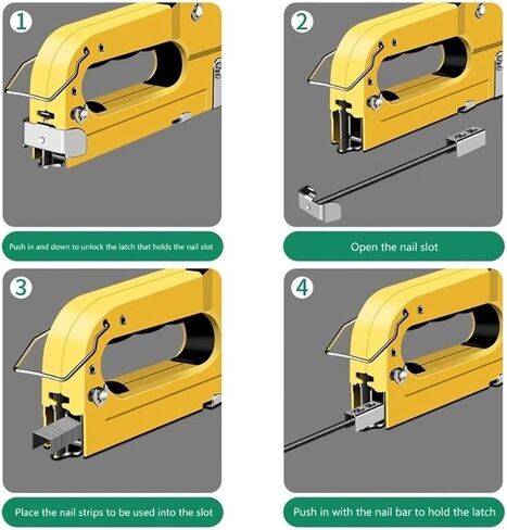 Professional Pneumatic Upholstery Stapler Heavy Duty Stapler Manual Staple Gun Nail Furniture Tools Hand in Saudi Arabia