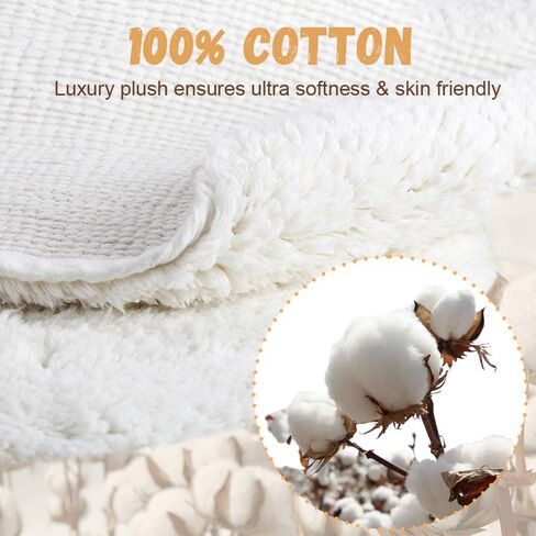 Area Rugs for Kids, Cloud Shape Baby Crawling Carpet, Nursery Room Soft Pure Cotton Luxury Plush Handmade Knitted Decoration Rug 40"×26" in Saudi Arabia