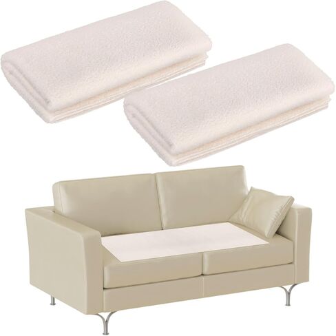 2 PCS لوحة من جلد الأغنام الطبية ، 30 "× 60" خروف سرير الحملان الاصطناعية ووسادة الأثاث - منصات جلد الغنم الطبية لمنع الأسرة وقروح الضغط لاستخدام المنزل والتنقل in Kuwait