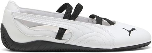 PUMA Womens Speedcat Leather Ballet Flats Casual - White in Saudi Arabia