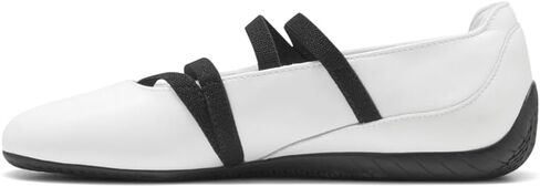 PUMA Womens Speedcat Leather Ballet Flats Casual - White in Saudi Arabia