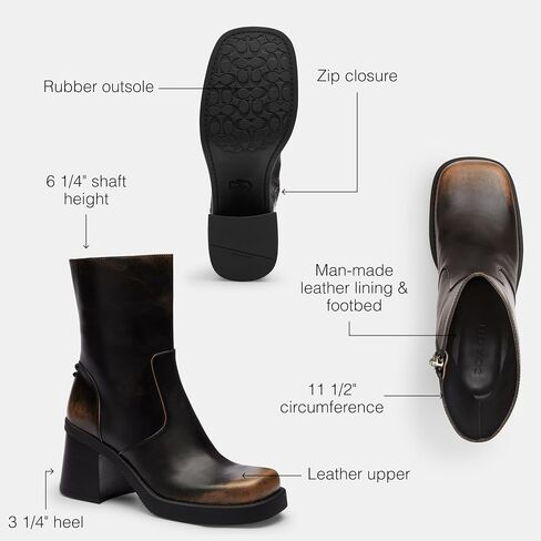 تدريب Coach Women's Sculpted C Bootie Fashion Boot in Saudi Arabia