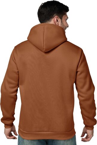 Mens Hoodies Pullover Casual Long Sleeve Drawstring Athletic Hooded Sweatshirt with Pockets in Saudi Arabia