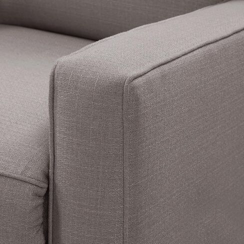 Harkawon Swivel Rocker Recliner Chair, Glider Rocker Recliner, Rocking Chair Nursery, Fabric Chair with High Back, Deep Seat, for Living Room, Bedroom (Dark Grey) in Saudi Arabia