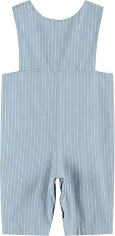 Baby Boys Pinstripe Smocked Overalls in Saudi Arabia