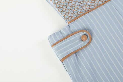 Baby Boys Pinstripe Smocked Overalls in Saudi Arabia