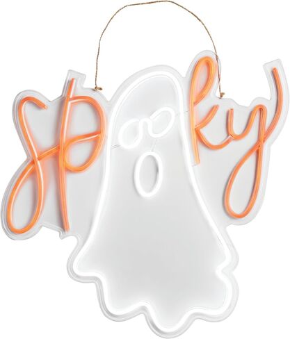 Mud Pie Halloween Neon Ghost Door Hanger in Saudi Arabia