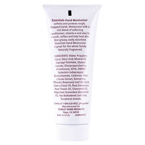 STANLEY HOME PRODUCTS Hand Moisturizer - Skin Relief Protectant For Dry Chapped Skin - Extracts Of Violet, Rosemary, Clary, Rose Flower, Chamomile, Geranium, Aloe, Vitamin E - Naturally Fragranced in Kuwait