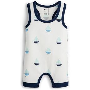 Monica + Andy Usisex Baby Organic Racerback Shortall in Saudi Arabia