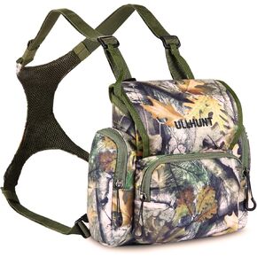 skiguard Bino Harness with Rangefinder Pouch & Rain Cover, Lightweight Binocular Harness Chest Pack in Kuwait