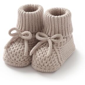 أحذية حديثي الولادة محبوكة جوارب الأطفال يدوي الكروشيه متماسكة الأولاد الفتيات in Kuwait