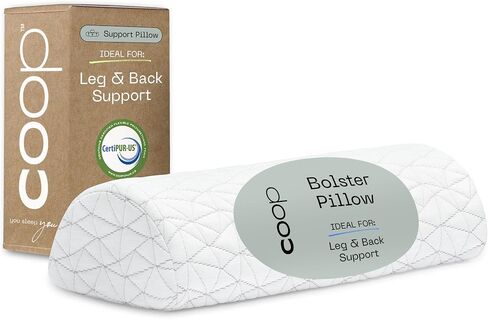 Coop Home Goods Leg Support & Knee Pillow for Side Sleeper, Adjustable Soft Orthopedic Leg Pillow for Sleeping, Pregnancy, Sciatica, Back, Hip and Joint Support with Washable Cover in Kuwait