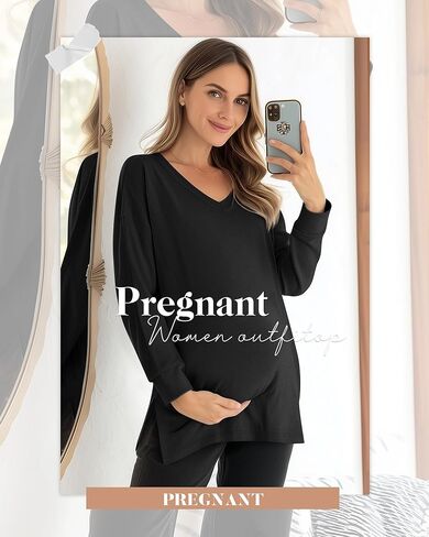 Huukaey 3 Pack Women Farmal Thermal Thermity Sleeve قمصان طويلة الأكمام in Saudi Arabia