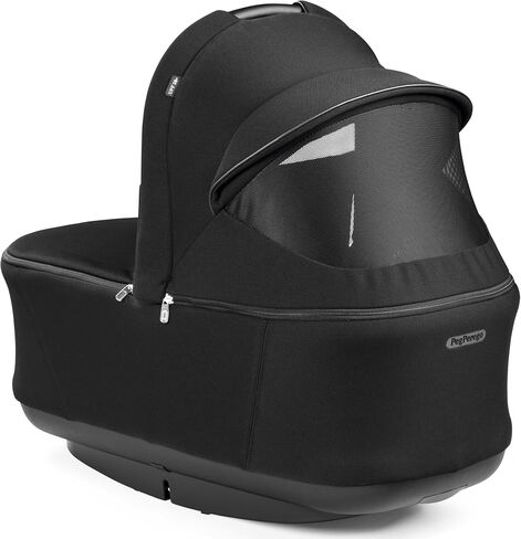 Peg Perego Pop Up Bassinet with Stand by Me for City Loop, Vanilla Blend (Black & Cream) in Saudi Arabia