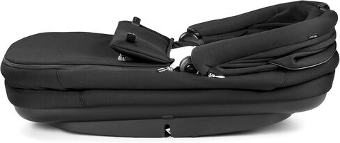 Peg Perego Pop Up Bassinet with Stand by Me for City Loop, Vanilla Blend (Black & Cream) in Saudi Arabia