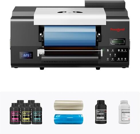 ProcoLorted VF13 Pro Panda UV DTF Printer ، A3 Making Making 13 "A3+ Dual XP600 2-in-1 مع الحبر والأفلام in Kuwait