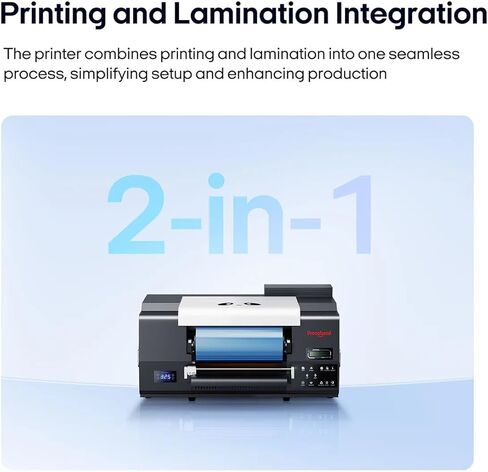 ProcoLorted VF13 Pro Panda UV DTF Printer ، A3 Making Making 13 "A3+ Dual XP600 2-in-1 مع الحبر والأفلام in Kuwait