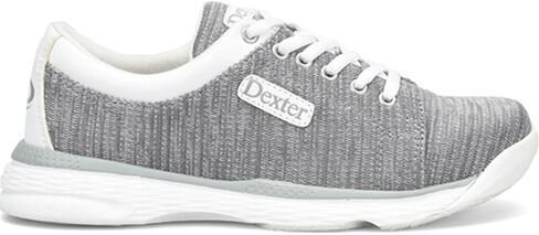 أحذية Dexter Womens Ainslee Bowling عرض واسع - رمادي/أبيض 10 in Saudi Arabia