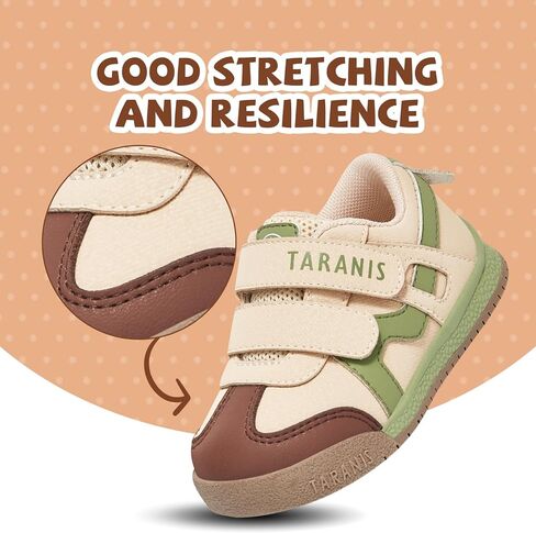 Toddler Walking Shoes Wide Running Kids Sneakers Tennis Athletic Sport Shoes in Kuwait