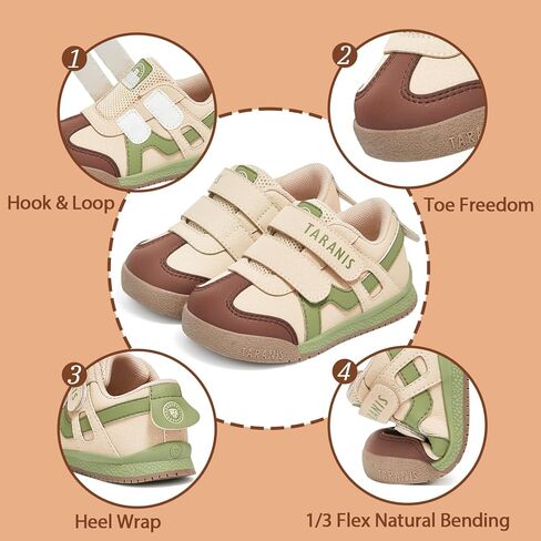 Toddler Walking Shoes Wide Running Kids Sneakers Tennis Athletic Sport Shoes in Kuwait