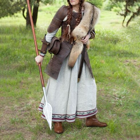 Cozivwaiy Women Fintage Flats Short Boots Lace Up Most Round Toe Pirate Boot Boot Costume Renaissance Flat Flat in Kuwait