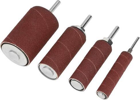 Drum Sander Kit, 20PCS Spindle Sanding Drum Sander Tool Kit Set with Case for Drill Press in Saudi Arabia