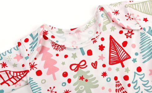 فتيات الأطفال حديثي الولادة فتيات معقودات يرتدي ثوبًا ناعمًا ناعمًا مع مجموعة رئيس على رأسه -2 قطع (عيد الميلاد الأزرق والأحمر ، 0-3 أشهر) in Kuwait