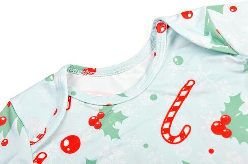 فتيات الأطفال حديثي الولادة فتيات معقودات يرتدي ثوبًا ناعمًا ناعمًا مع مجموعة رئيس على رأسه -2 قطع (عيد الميلاد الأزرق والأحمر ، 0-3 أشهر) in Kuwait