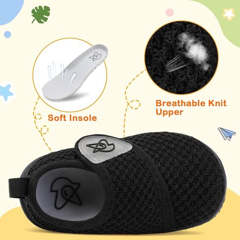 Leisfit Baby Shoes Boys Girls First Walking Shoes Noneakers Indip Infant Sneakers خفيفة الوزن على سرير سرير للمشاة الأولى in Kuwait