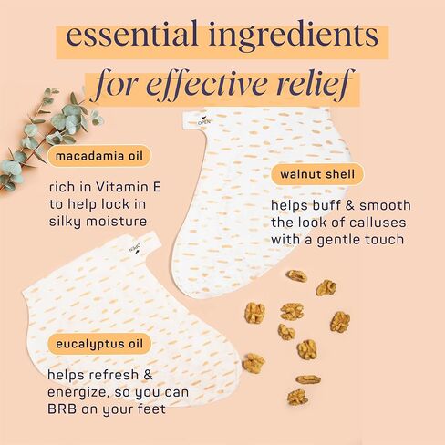 SpaLife Intensive Repair Soothing Foot Masks Enriched with Cica, Peppermint Oil, and Vitamin E (8 PACK) in Saudi Arabia