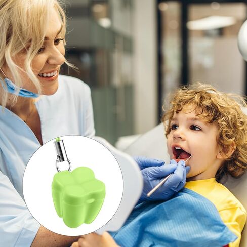 30 PCS Tooth Necklaces for Lost Teeth for Kids, Tooth Boxes for Lost Teeth for Kids, Milk Teeth Storage Cases for Children in Kuwait