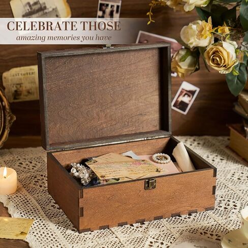 AW Bridal Baby Thekake Box Box Box Newborn Memory Fox لتذكير الوالدين الجدد بالهدايا الأم الجديدة هدايا استحمام الطفل للفتيات الرضع فتيان الحمل التذكار. in Saudi Arabia