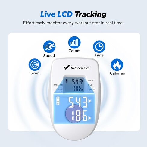 MERACH Stair Stepper for Home Gym Exercise, New Version Vertical Climber Machine for Full-Body Workout, Compact Folding Cardio Exercise Climber with Extended Step Range, Adjustable Handlebar & Pedals in Kuwait