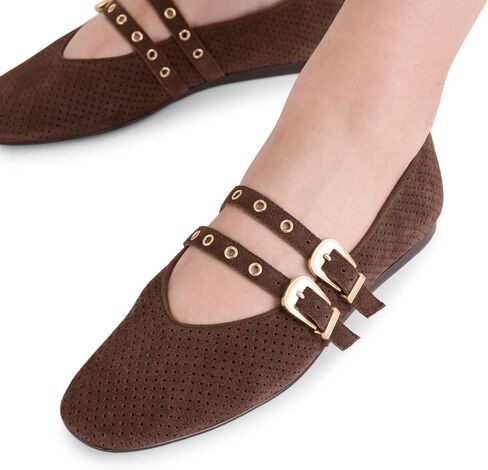 Dolce Vita Women's Baylee Grommet Ballet Flat in Saudi Arabia