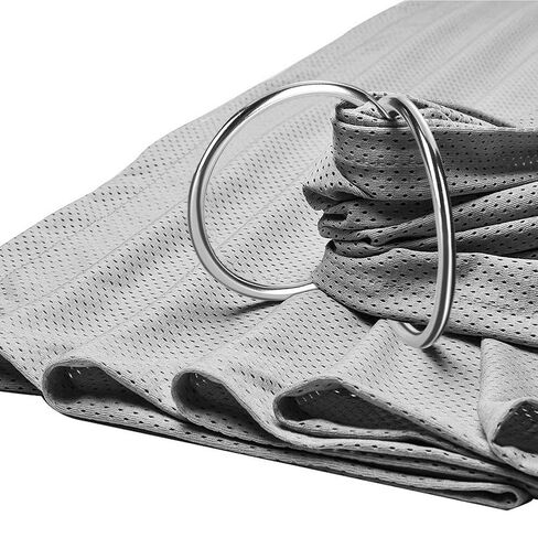 Accmor Aluminium Baby Sling Ring 3 in ، ملحقات حاملة الالتفاف الناعمة للرضع للأطفال الصغار الأطفال حديثي الولادة (Silver) in Saudi Arabia