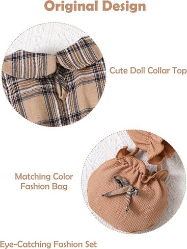 ملابس طفلة ملابس صغيرة فستان طفل الخريف الخريف ملابس الشتاء معطف صغير الأميرة ثوب كارديجان مجموعة +حقيبة لطيفة in Kuwait