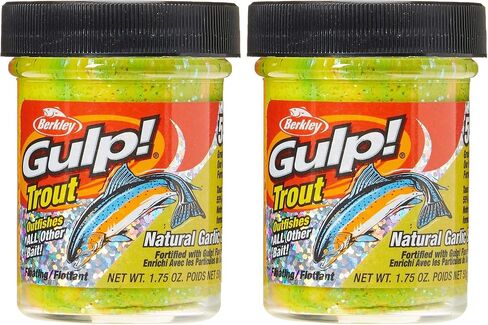 Berkley Gulp!® Trout Dough, Chunky Chartreuse, 1-4/5 oz in Saudi Arabia